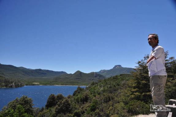 Admirando a beleza no entorno de San Martín de Los Andes, na Argentina